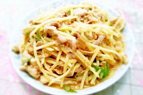 土豆炒肉丝的做法 土豆炒肉丝怎么炒才好吃