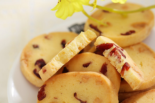 蔓越莓曲奇的做法 自制蔓越莓曲奇