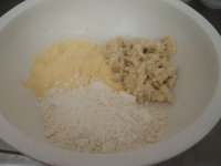 小米面豆沙包的做法步骤3