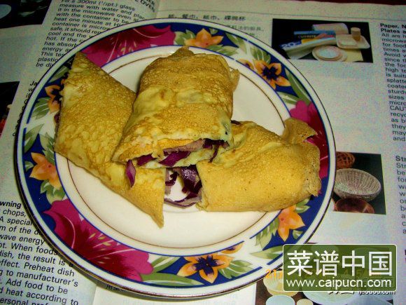 早餐煎蛋饼