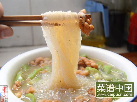 麻花丝瓜粉丝汤