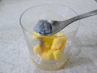 兰香子芒果饮的做法步骤8