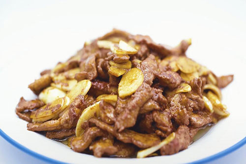 蒜爆小炒肉的做法 小炒肉的家常做法