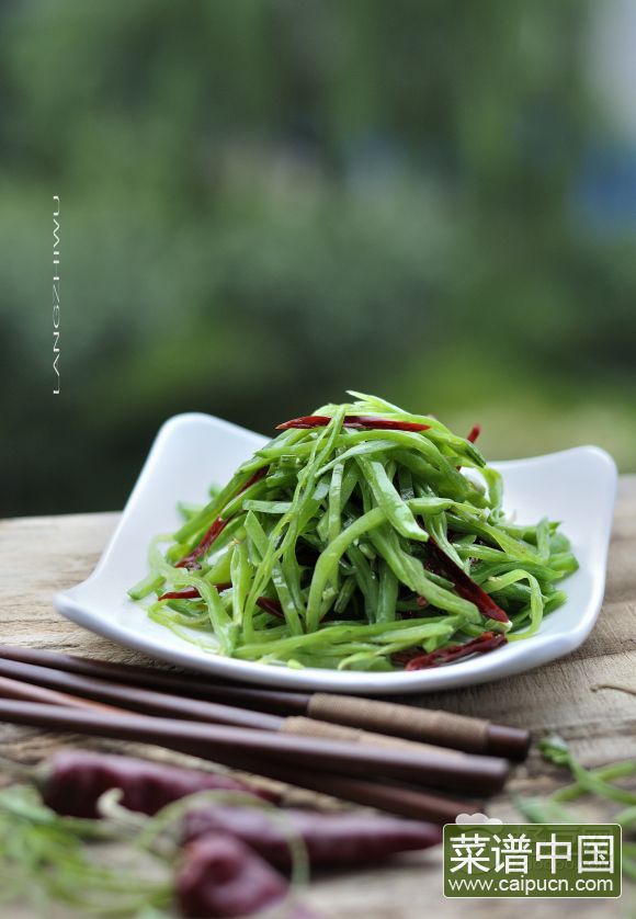 炒扁豆丝