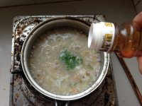西兰花胡萝卜牛肉粥的做法步骤9