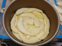 焦糖苹果翻转蛋糕的做法步骤9