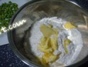 甜豌豆奶油司康的做法步骤2