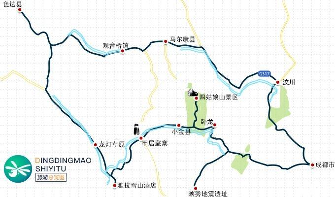 川西摄影之旅环线5日游攻略 川西摄影之旅环线5日游攻略