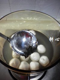 发菜鱼丸汤的做法步骤7