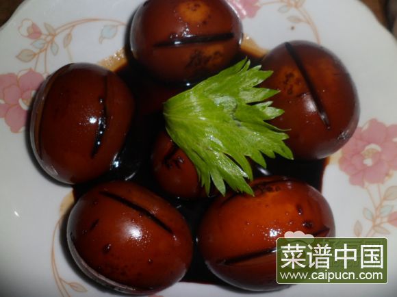自制乡巴佬卤鸡蛋