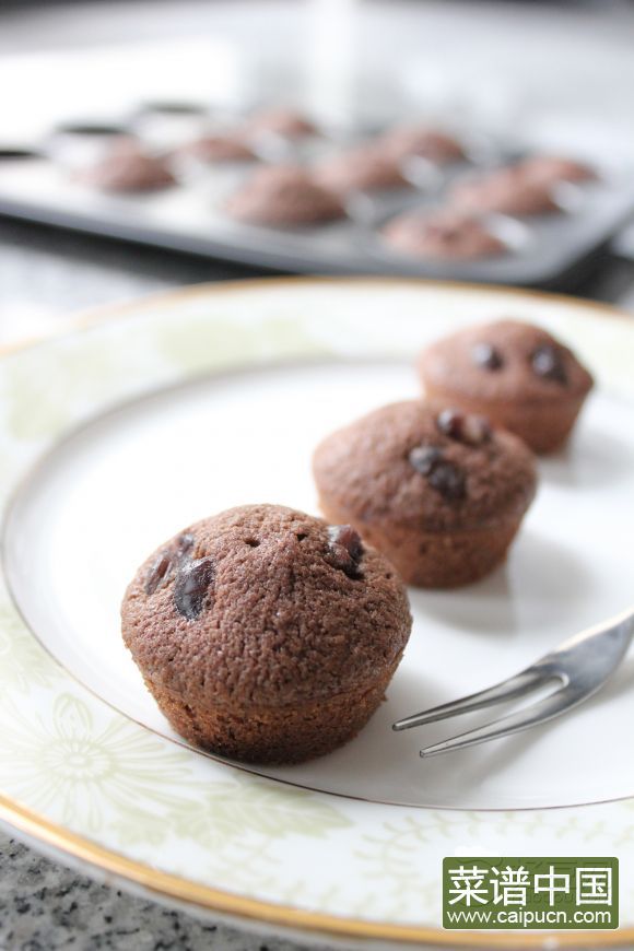 巧克力蜜豆玛芬