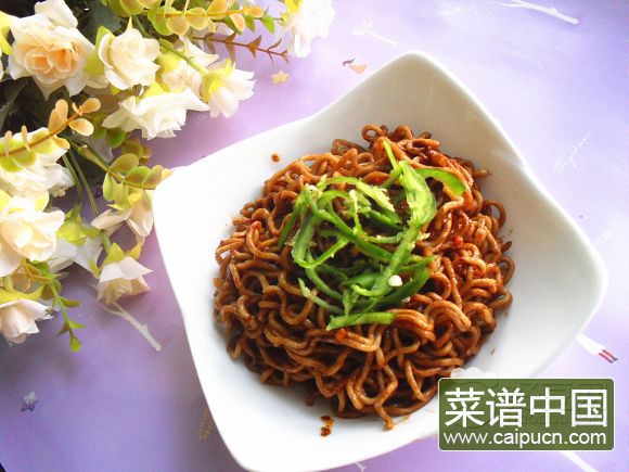 速食热干面
