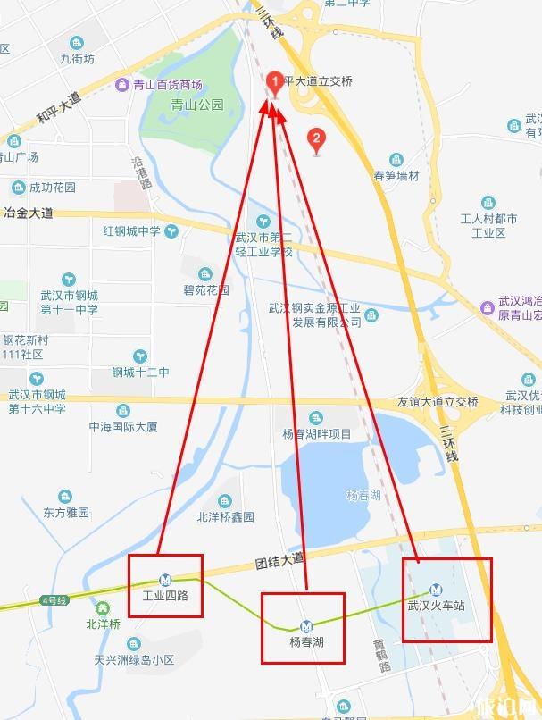 武汉戴家湖公园在哪里 怎么去 地铁