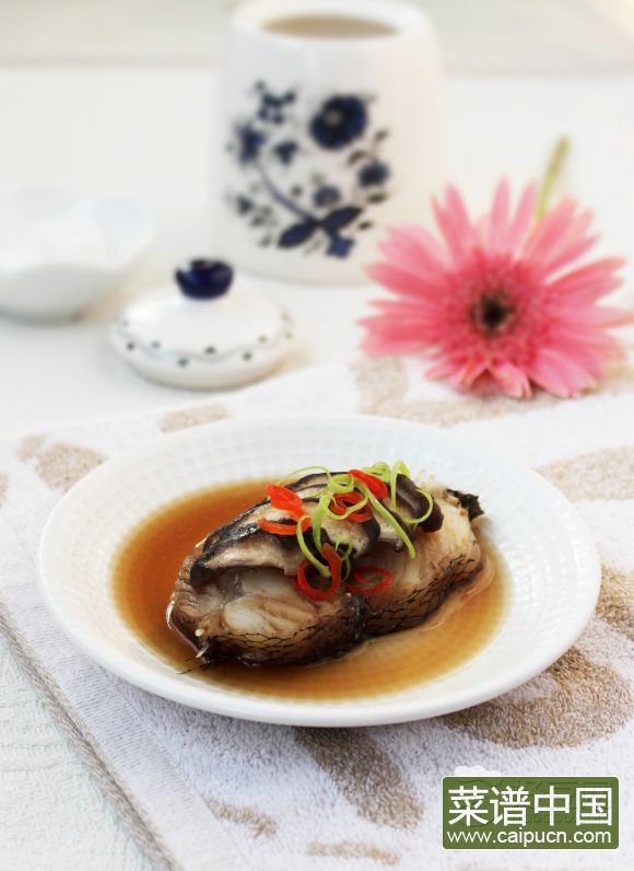香菇蒸鳕鱼