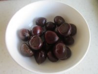 红豆栗子粥的做法步骤2