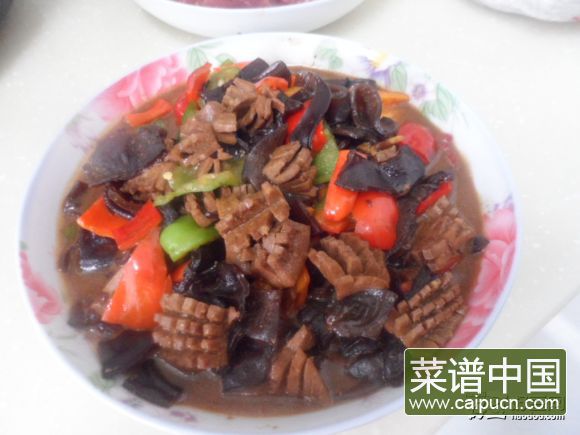 木耳炒腰花
