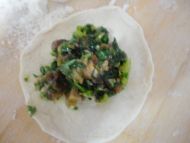 香菇油菜猪肉水饺的做法步骤8