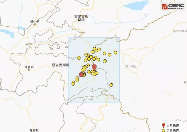 新疆地震最新消息今天 克孜勒苏州阿克陶县发生3.2级地震