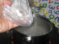 哈密西瓜西米露的做法步骤2
