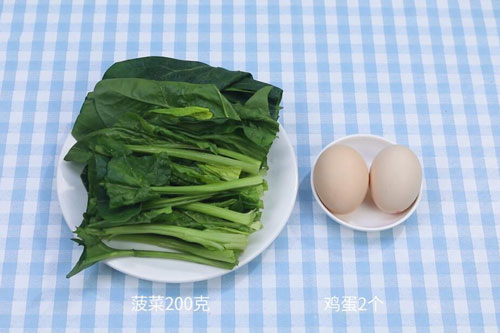 菠菜炒鸡蛋的做法 菠菜炒鸡蛋怎么做的