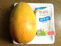 木瓜撞奶的做法步骤1