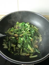 干贝小青菜的做法步骤8