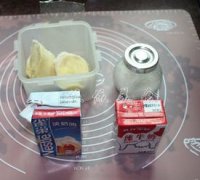 榴莲布丁的做法步骤2