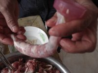 自制香肠的做法步骤9