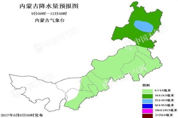 冷空气携大风降雨降温 周末袭击内蒙古