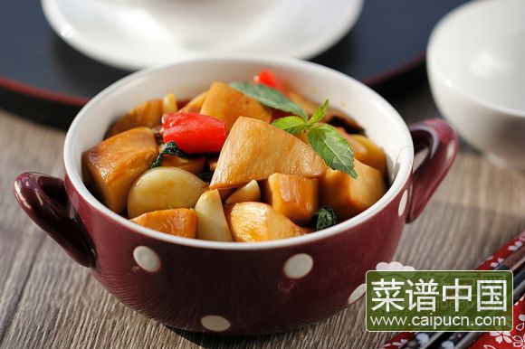 三杯杏鲍菇