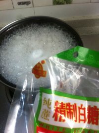 酒酿桂花丸子的做法步骤6