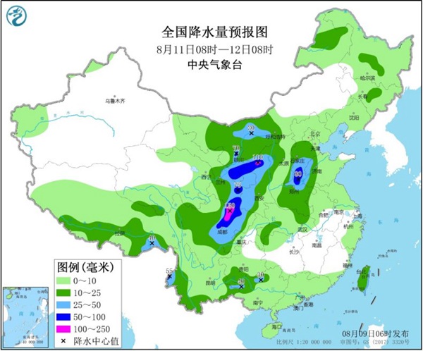 【湖北等3省局地有暴雨 】江南华南暑热盛行