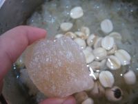 冰糖莲子银耳羹的做法步骤6