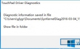 Win8按快捷键弹出“touchpad driver diagnostics”提示怎么办？