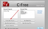CFree怎么创建工程 新建一个C++就是这么简单