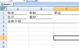 Excel表格怎么加下划线 一个小代码即可