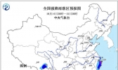暴雨蓝色预警：浙江海南等7省区市有大雨或暴雨