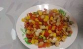 玉米鸡丁的做法