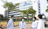 省卫健委柳红主任现场调研厦门市新冠肺炎定点救治医院