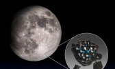 NASA同温层红外线天文台SOFIA首次证实 在阳光能够照射的月球表面发现水分