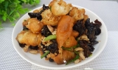 肉末油条的做法