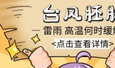 明起雷雨相伴 高温“终结者”台风在哪？