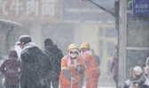 青海省南部再迎强降雪 局地积雪厚度达6厘米