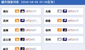清明假期江苏风大气温高 阵风7级注意防风防火
