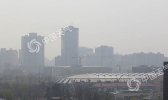 北京午后风力加大 局地已现扬沙