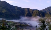 广西龙胜云雾缭绕 山野风光如世外桃源