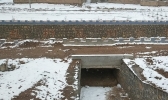 山西多地最低温跌至冰点下 大同广灵积雪难化