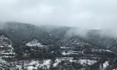 山西部分地区迎来四月雪