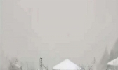 活久见！新疆昭苏五月飘雪 大地一片银装素裹