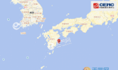 日本九州地震连续地震2次 9日晚樱岛火山刚刚喷发